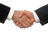 business handshake